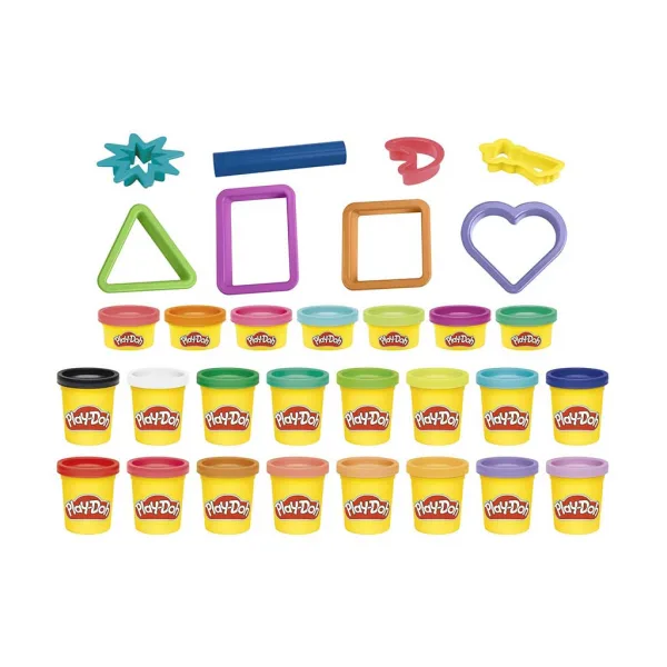 Play-Doh: Komplet za modeliranje s 23 lončki plastelina in drugimi dodatki - Hasbro slika 2