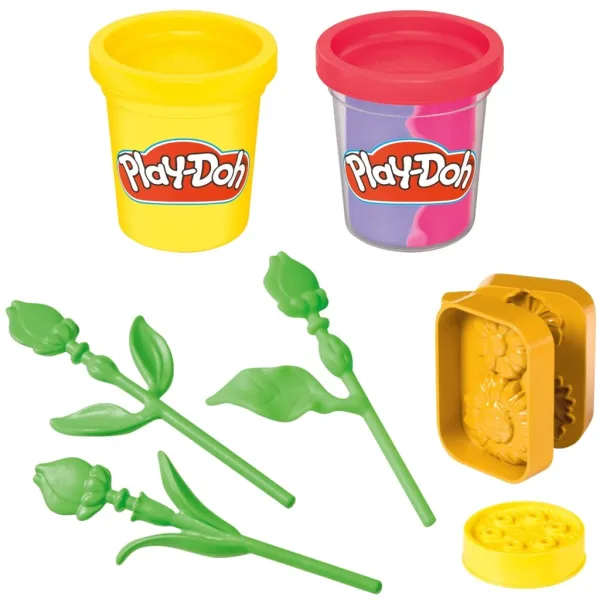 Play-Doh: Majhni cvetovi - Komplet za modeliranje sončnic in marjetic - Hasbro slika 3