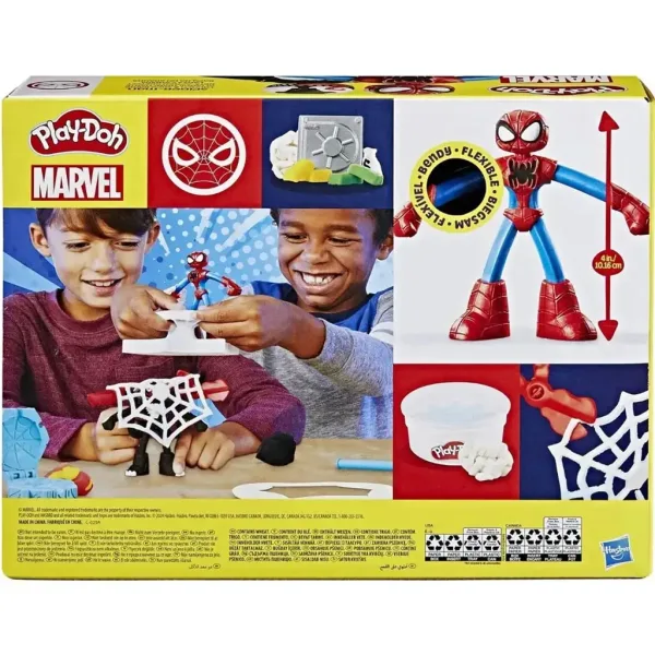 Play-Doh: Marvel Spider-Man Launch & Slice bojni komplet - Hasbro slika 2