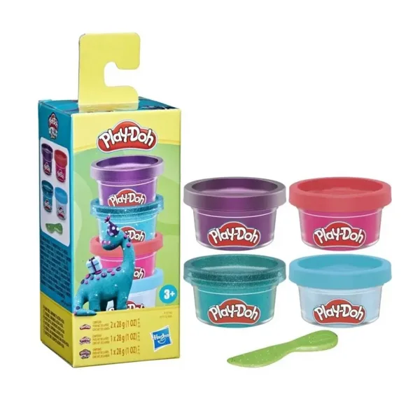 Play-Doh: Mini komplet 4 dinozavrovih plastelinov - Hasbro slika 2