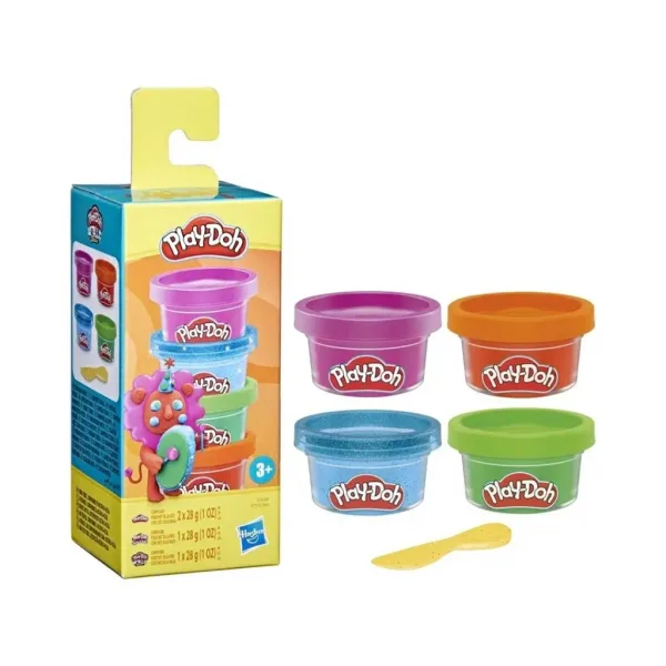 Play-Doh: Mini komplet 4 kosov z levom - Hasbro slika 2