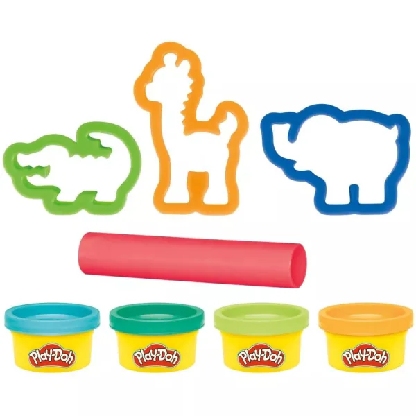 Play-Doh: Mini safari komplet z 4 lončki modelirne mase - Hasbro slika 2