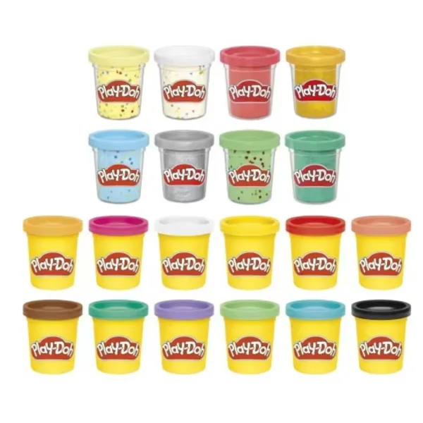 Play-Doh: Ustvari in proslavi, 20-delni komplet plastelina - Hasbro slika 2