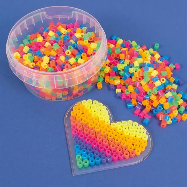 PlayBox: 5 mm MIDI likalni perle 1000 kos neon barve slika 2