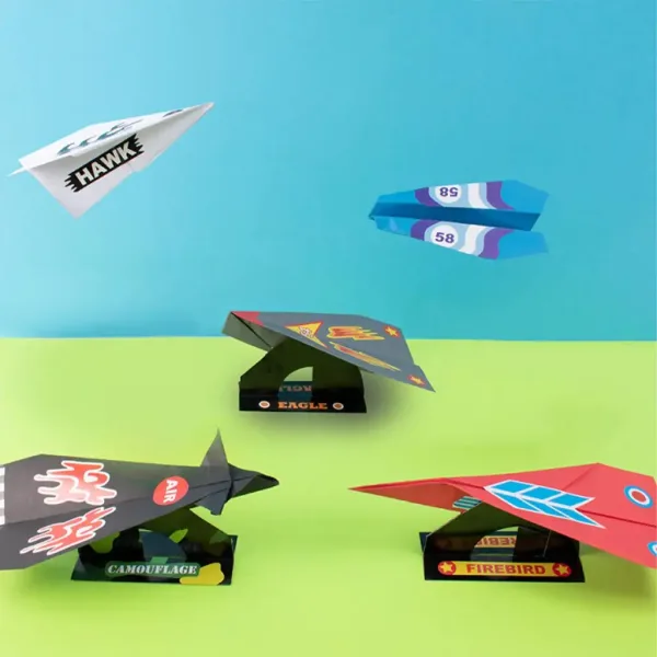 PlayBox: Set za izdelavo ročno izdelanih papirnatih letal slika 2