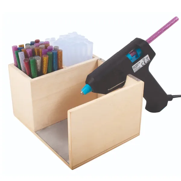 PlayBox: Stojalo za lepilno pištolo iz lesa 14,5x11cm slika 2
