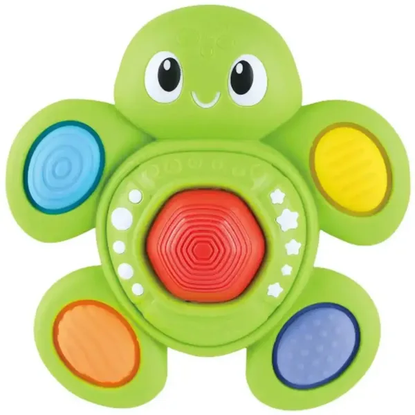 Playgo: Glasbena svetleča želva za razvoj dotika slika 2