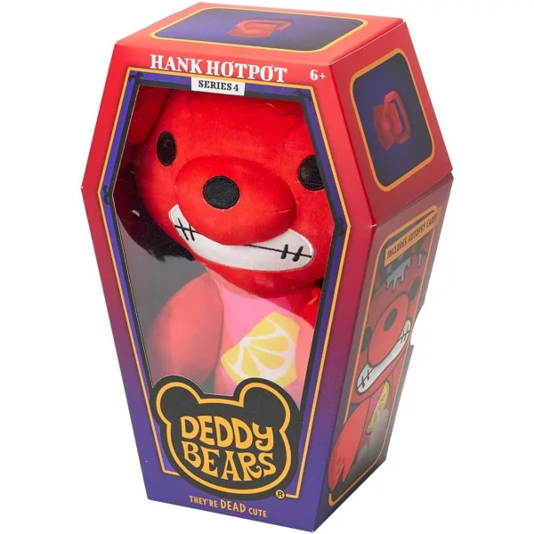 Plišasti medvedek Deddy Bear Hank v krsti, 4. serija, 30 cm – Hank Hotpot slika 2