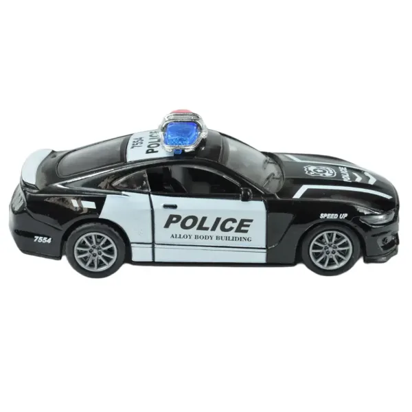 Policajni avtomobili: Kolesarski kovinski policijski avtomobili v različnih različicah 11cm 1kos slika 10