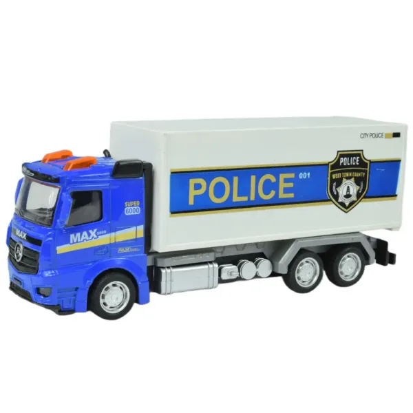 Policajski avtomobili: Policajski tovornjak na kolesih v različnih različicah 19cm slika 4