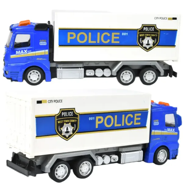 Policajski avtomobili: Policajski tovornjak na kolesih v različnih različicah 19cm slika 5