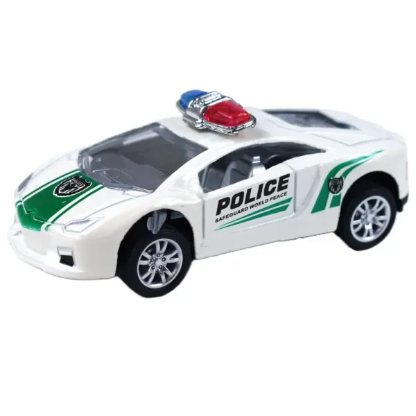 Police Cars: Kovinski policijski avtomobili v različnih različicah 1/50 1db slika 6