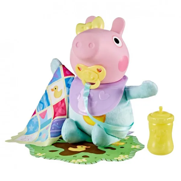 Pujsa Peppa: Evie, ki se oglaša kot prašiček in je crkljiva - Hasbro slika 3