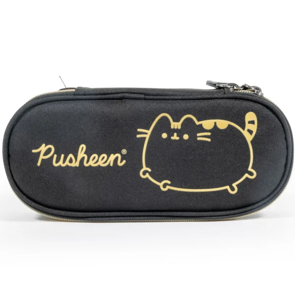 Pusheen zlata ovalna peresnica 20,5x9,5x5 cm slika 2