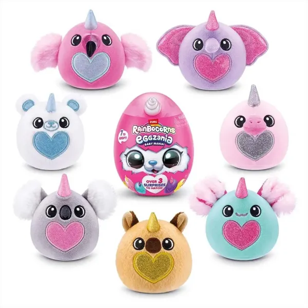 Rainbocorns Eggzania baby presenečenje jajce 1. serija slika 1