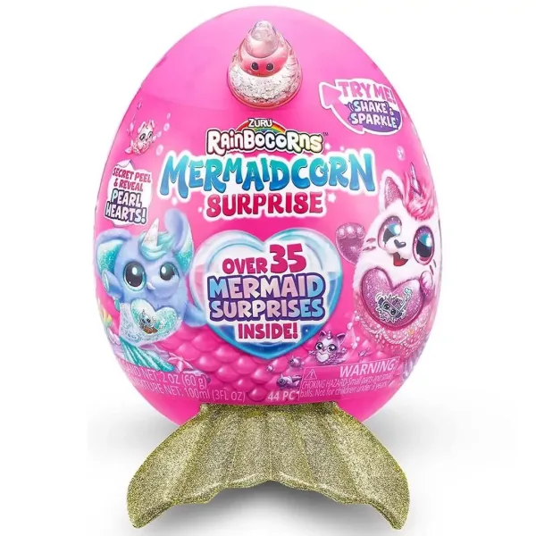 Rainbocorns: Mermaidcorn S5 Presenečenje jajce morski samorog plišasta figura v različnih različicah 1 kos slika 1
