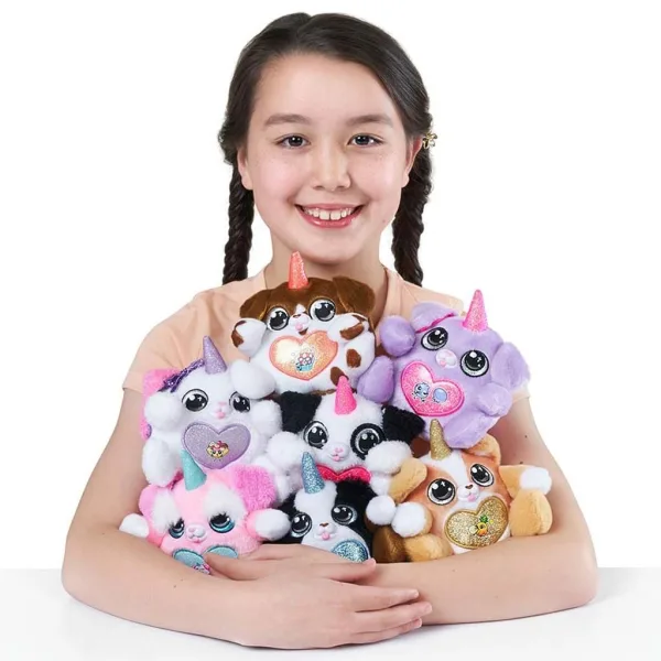 Rainbocorns: Pocket Puppycorn presenečenje dišeča plišasta figura kužka v različnih različicah 1 kos slika 3