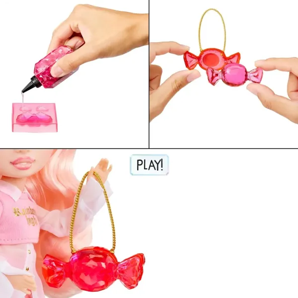 Rainbow Crystal Bella modna lutka z dodatki za samostojno izdelavo slika 3