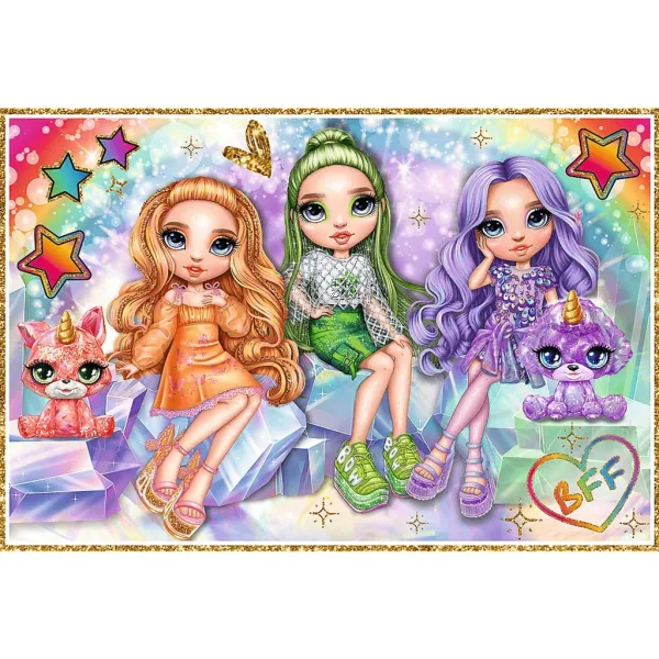 Rainbow High najboljše prijateljice 2x200-delni puzzle - Trefl slika 2