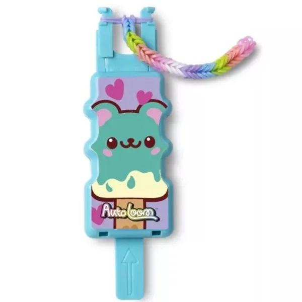 Rainbow Loom: Auto Loom začetni komplet za pletenje gumijastih zapestnic slika 2