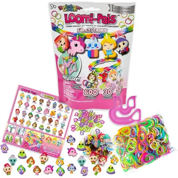 Rainbow Loom: Happy Loomi-Pals - Set za izdelavo gumijastih zapestnic z vilami slika 2