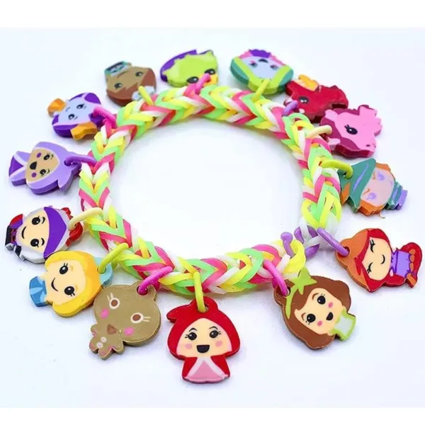 Rainbow Loom: Happy Loomi-Pals - Set za izdelavo gumijastih zapestnic z vilami slika 3