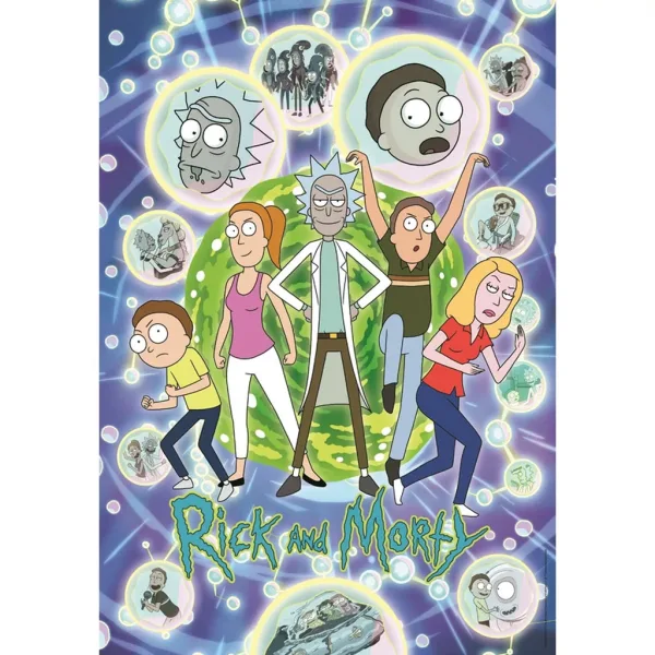 Rick in Morty 1000-delna sestavljanka - Clementoni slika 2