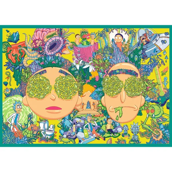 Rick in Morty Nore avanture 4x250-delni puzzle - Trefl slika 2