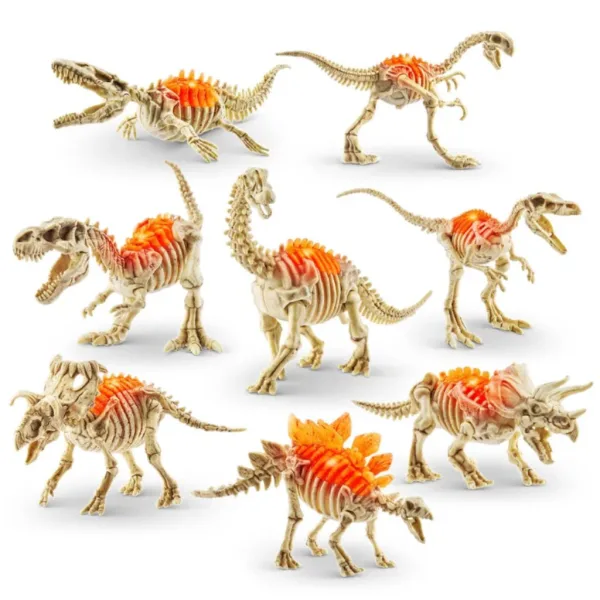 Robo Alive dinozaver fosilija mini presenečenje jajce v več različicah 1 kos slika 3
