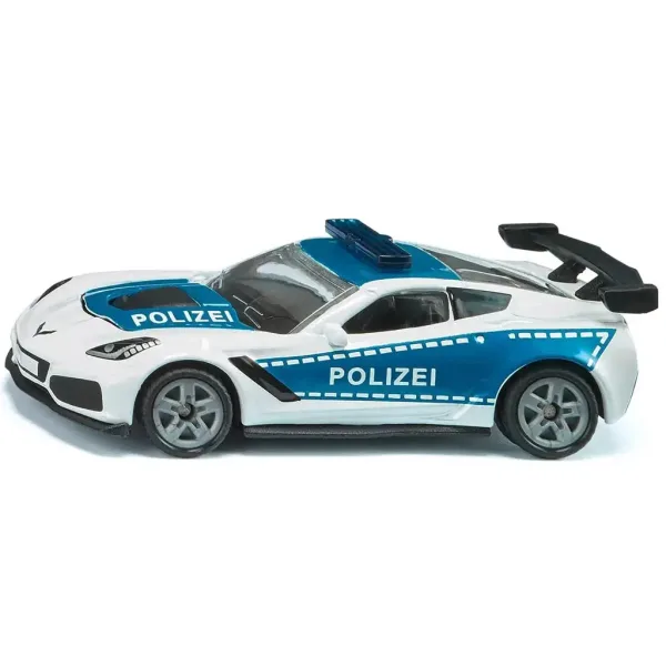 SIKU Chevrolet Corvette ZR1 policijski avtomobil 1/64 slika 1