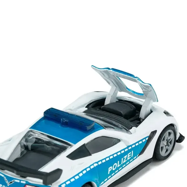 SIKU Chevrolet Corvette ZR1 policijski avtomobil 1/64 slika 3