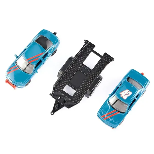SIKU Dodge Charger + Dodge Challenger SRT Racing komplet dveh avtomobilčkov 1/55 slika 3