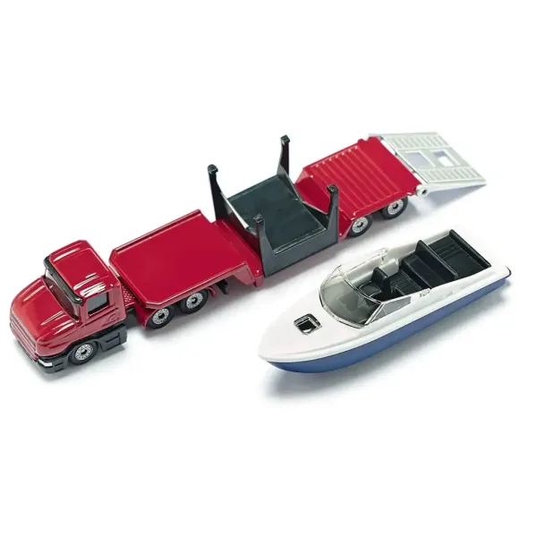 SIKU Kamion z motorno ladjo komplet za igranje 1/87 slika 3