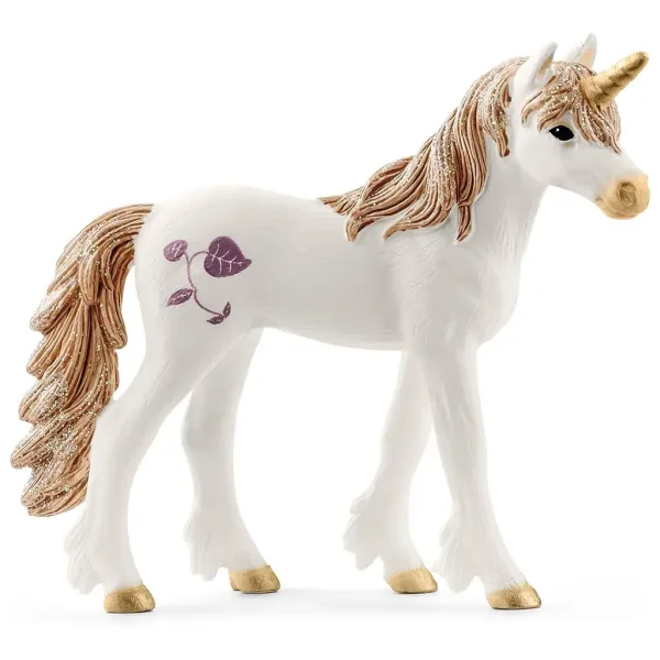 Schleich: Bayala - Sijoča cvetlična hiša z enorogi, hlevom in jezerom igralni set (42455) slika 3