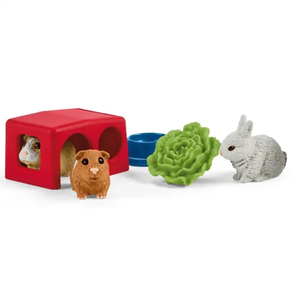 Schleich: Farm World - Dom za zajce in morske prašičke igralni set slika 3