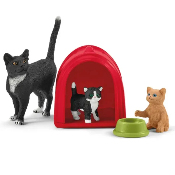 Schleich: Farm World - Igralna izkušnja za ljubke mucke igralni set (42501) slika 3