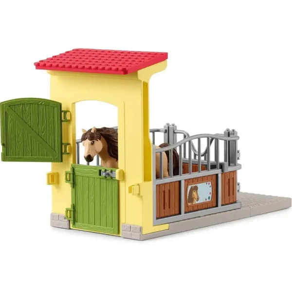 Schleich: Farm World - Pony box Islandski poni žrebec set (42609) slika 4