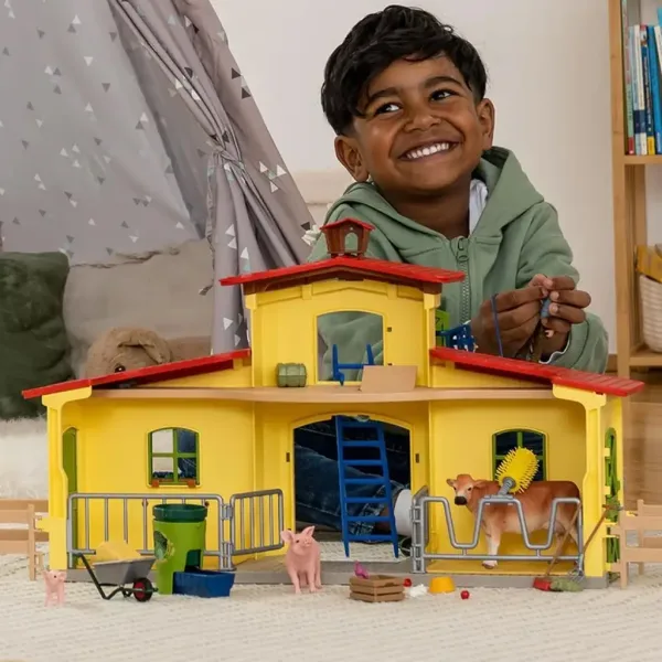 Schleich: Farm World - Velika kmetija z živalmi (42605) slika 5
