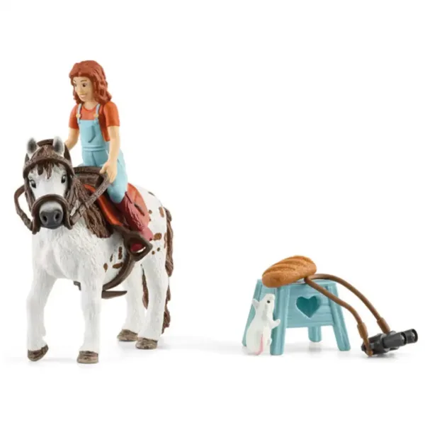 Schleich: Horse Club - Igralni set Mia in Spotty s figuro konja (42518) slika 2