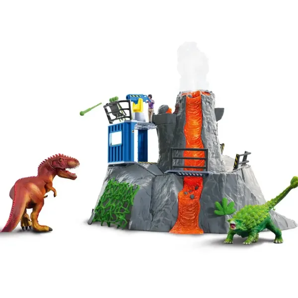 Schleich: Velika vulkanska ekspedicija z dinozavri igralni set (42564) slika 3