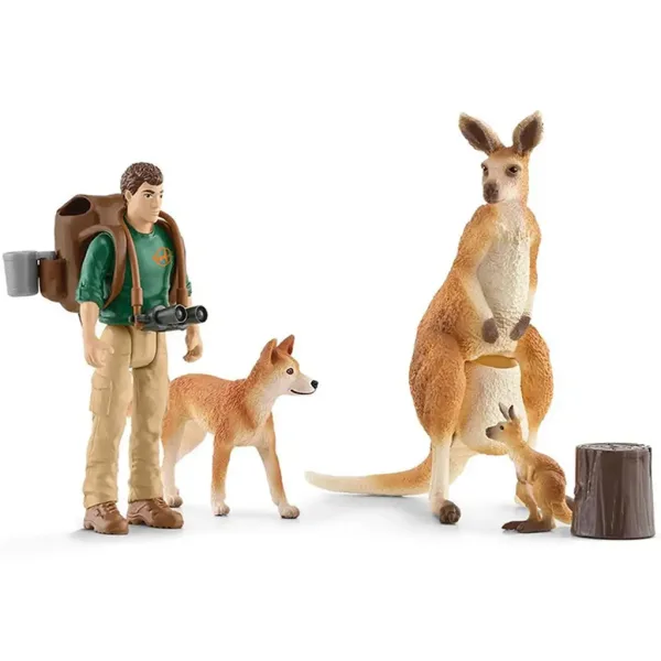 Schleich: Wild Life - Kenguru avantura figura set (42550) slika 2