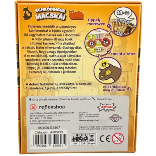 Schrödingerjeve mačke družabna igra slika 2