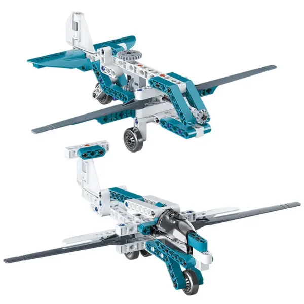 Science & Play: Letala in helikopterji 10 v 1 set - Clementoni slika 2