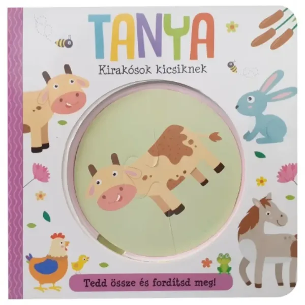 Sestavljanke za malčke - Kmetija otroška knjiga slika 3