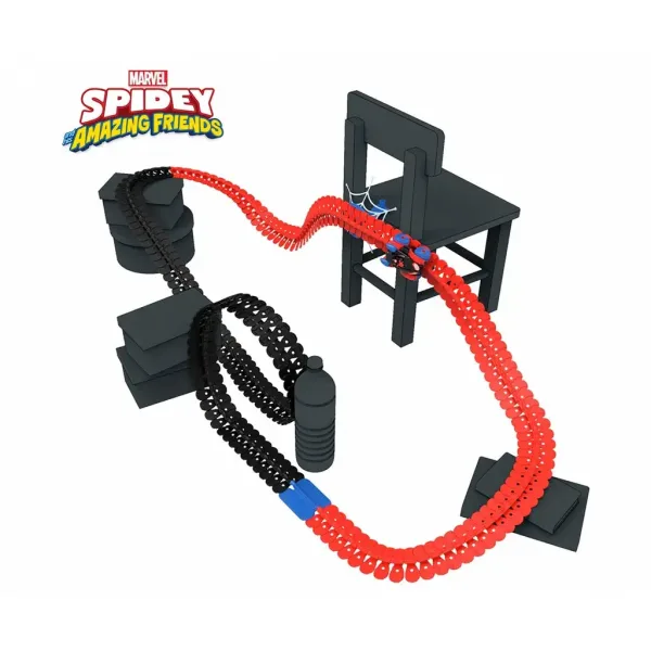 Smoby Spidey FleXtreme Miles Morales dirkaška proga set - Simba Toys slika 2