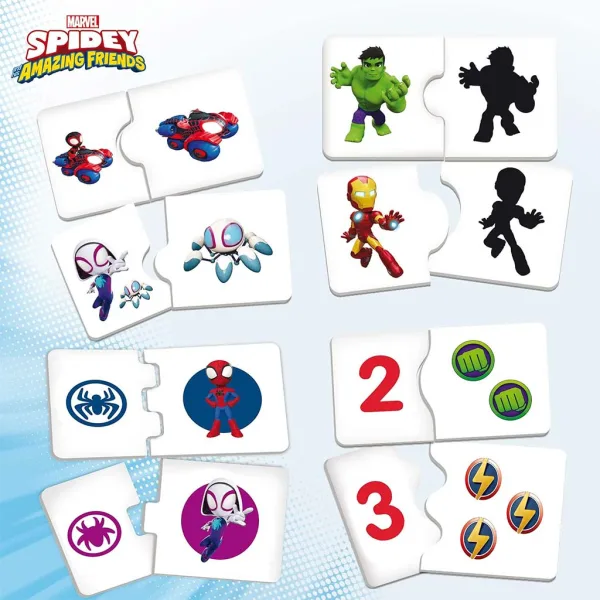 Spidey igralna miza z 10 didaktičnimi igrami – Lisciani slika 3