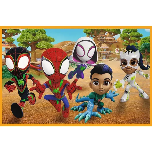 Spidey in dinozavri 2x24-delna sestavljanka - Trefl slika 3