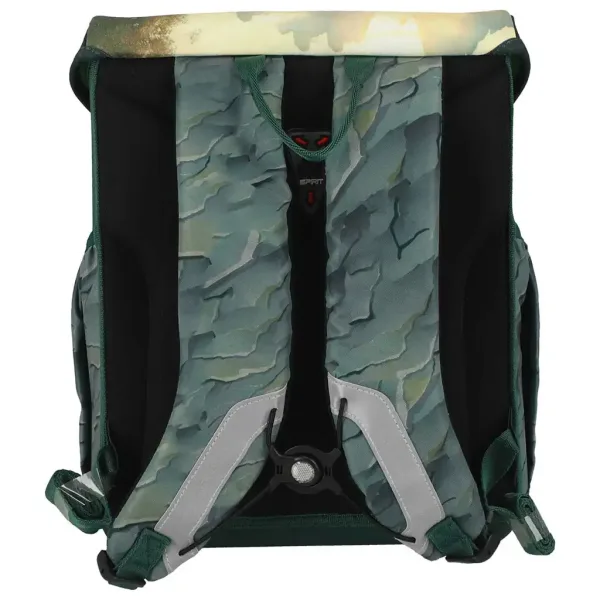 Spirit: Nahrbtnik z motivom dinozavra Raptor, šolska torba, 5-delni set 38x17x28cm slika 3