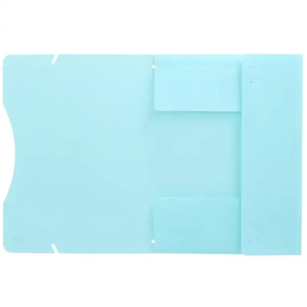 Spirit: Pastelno modra mapa z elastiko A/4 slika 2