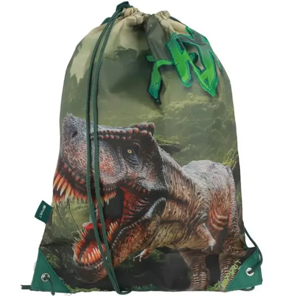 Spirit: T-Rex dinozaver vzorec telovadna torba, športna torba 33x47cm slika 1